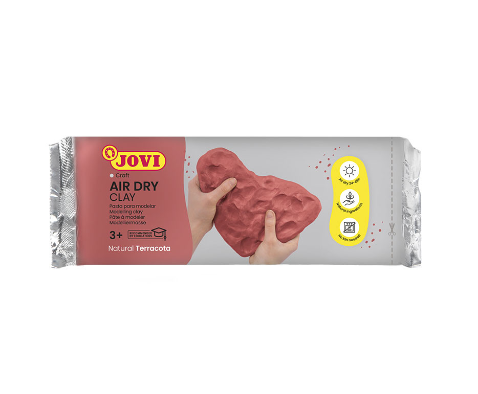 JOVI Air Hardening Modelling Clay 500g Terracotta – Limited
