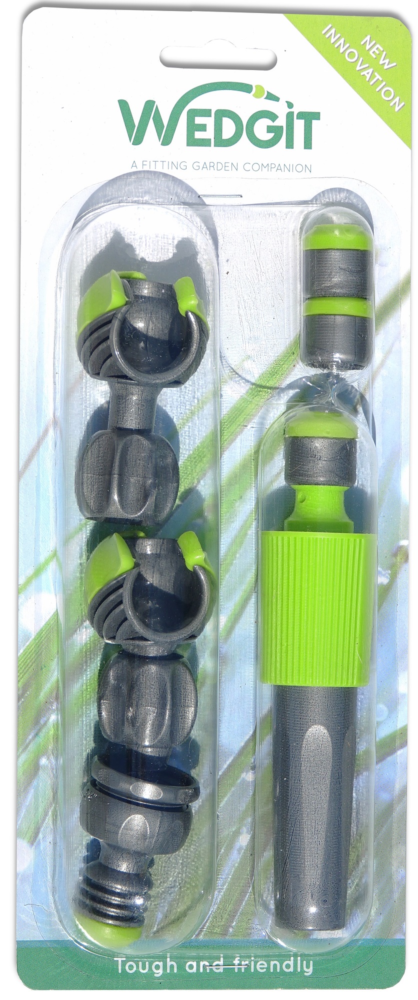 Wedgit Jack WEDGIT Garden Hose Connector Starter Set for 13mm (1/2