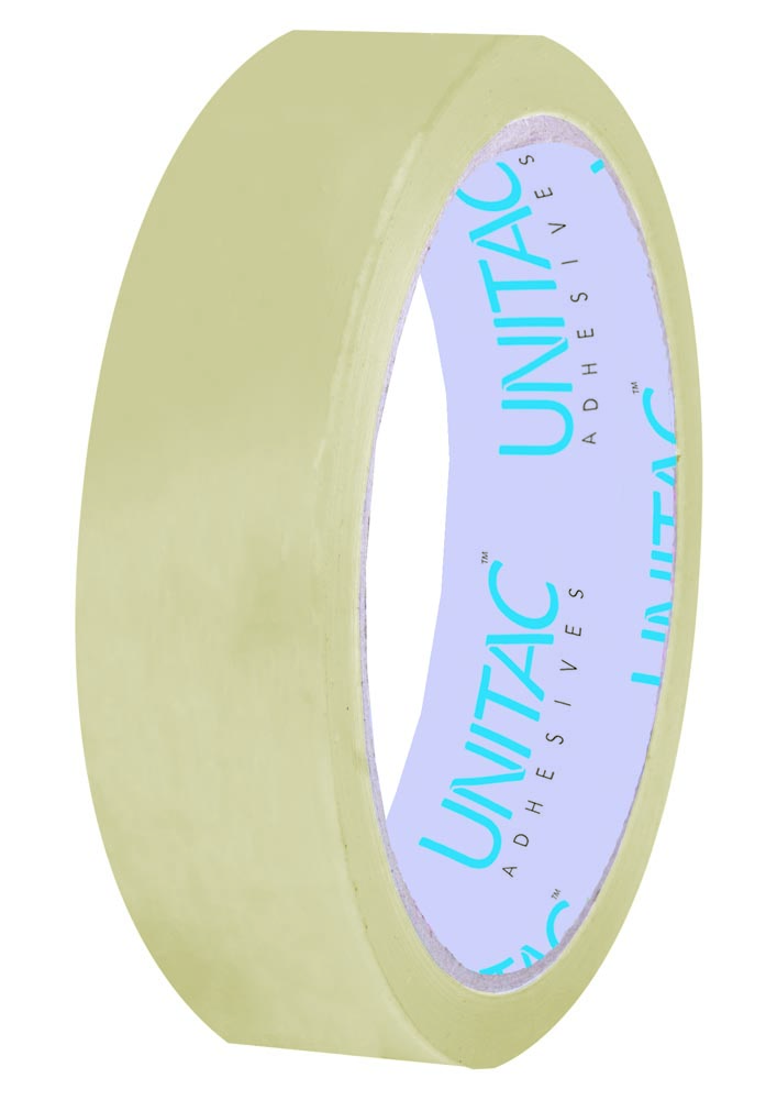 Unitac Labels Unitac Large Core Tape Clear 24mm x 50m – Pack of 12