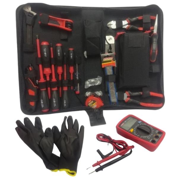 Qualitools Electrical Tool Kit - 29 Piece Hand Tools Set