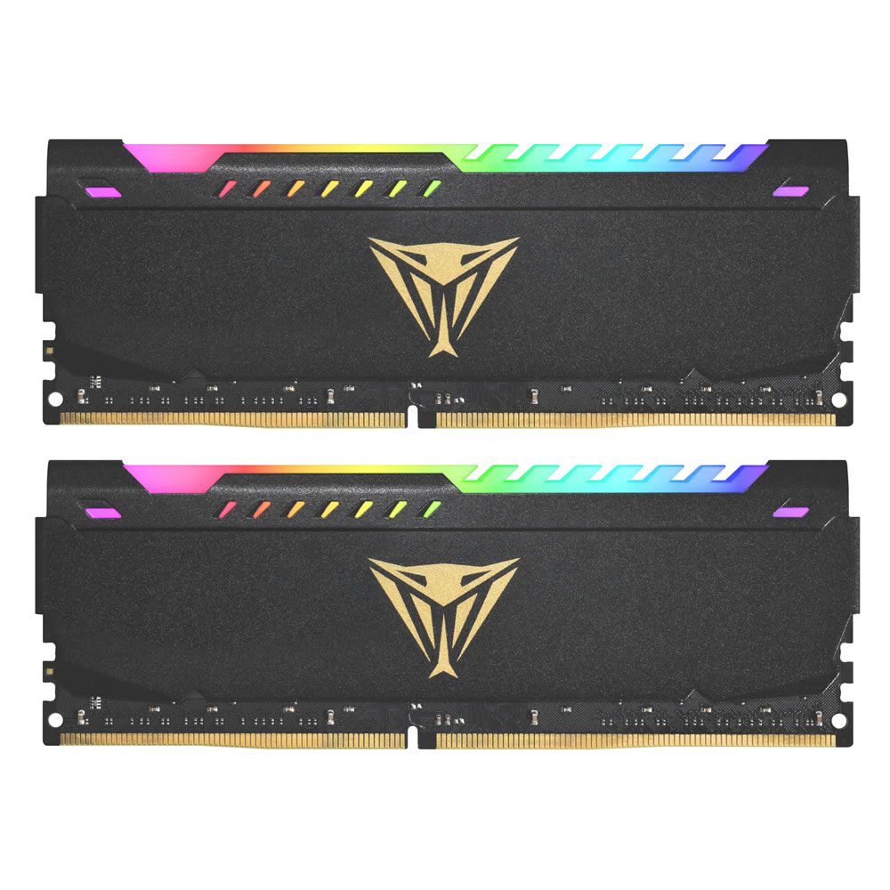 Patriot Viper Steel RGB DDR4 32GB (2x16GB) 3600MHz Kit |